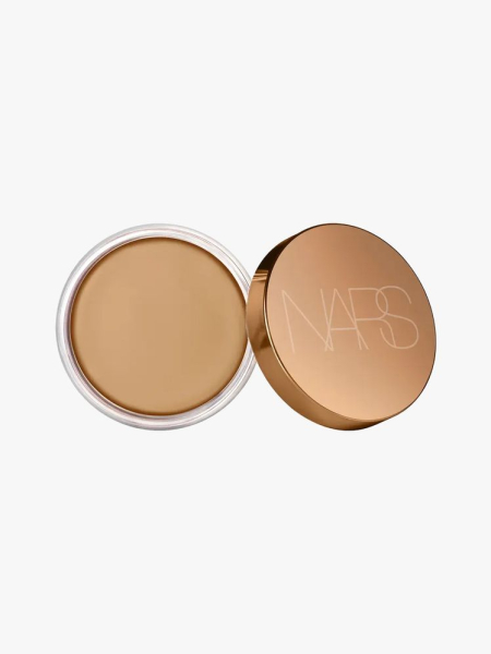 Nars Laguna Bronzing Cream in branded component on a light gray background